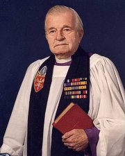 Frederick J. Bell ordained as an Episcopal minister in 1971.