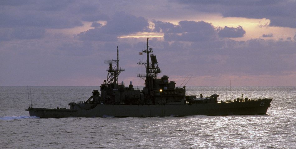 USS Bainbridge.