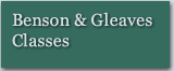 Benson-Gleaves Classes