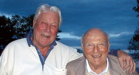 Joe Moll and Jack Fitch in 2002