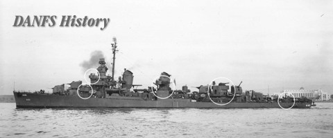 USS Nicholas, February 1944