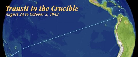 Transit to the Crucible, August 23 to October 2, 1942