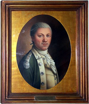 Portrait of Samuel Nicholas at Marine Corps Commandant's Residence